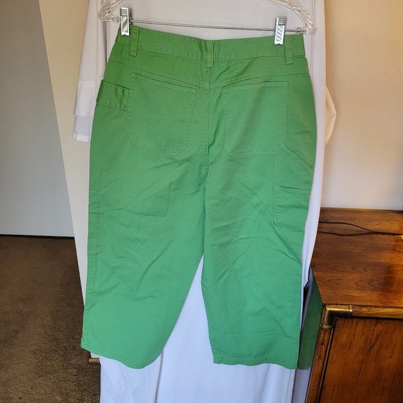 Chadwick's Green Painter Capri Jeans Size 10 (309) - Picture 10 of 11